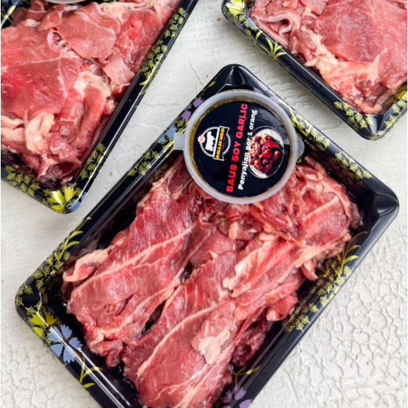 

DALLAS MEAL by dallas meat Paket Jomblo 3 | Daging Slice Sapi Lokal | Paket BBQ | Grill Daging Di Rumah | Sapi Lokal | Sapi Segar
