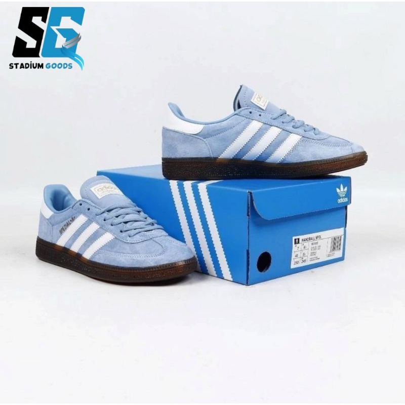 Sepatu Adidas Spezial Handball Light Ice Blue Original (100%BNIB)