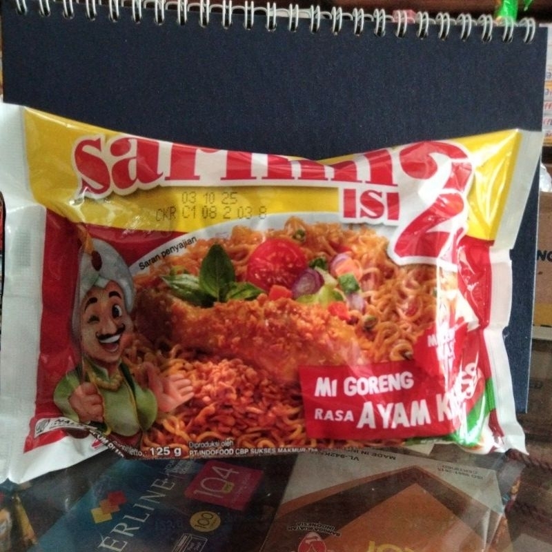 

SARIMI ISI 2 AYAM KREMESS 125GR(ISI 1PCS)