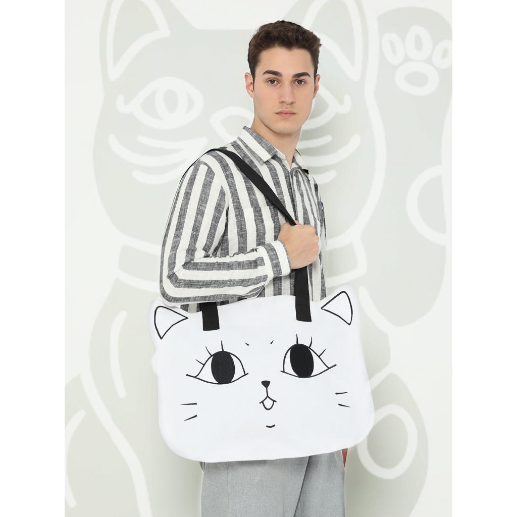 KOINOBORI MMXXV Maneki Neko Tote Bag Tas Selempang Pria / Wanita / Unisex