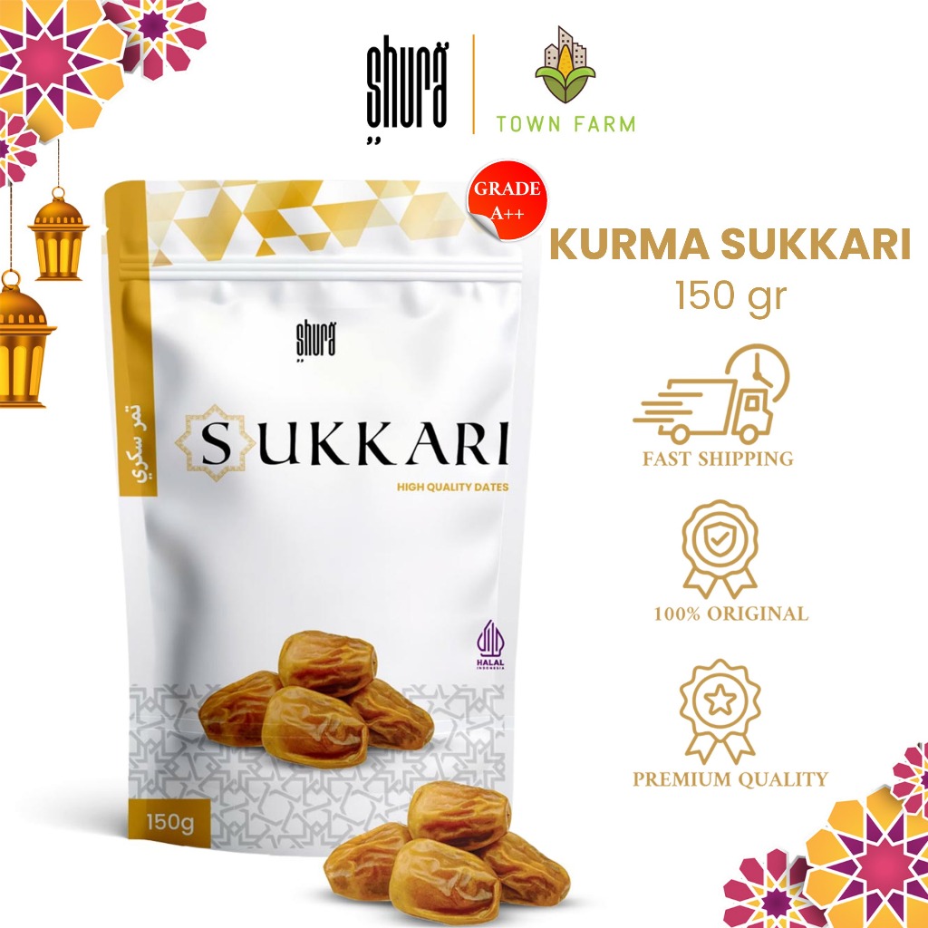 

Shura Kurma Sukari 150gr Premium Original High Quality Kurma Arab Legit Premium