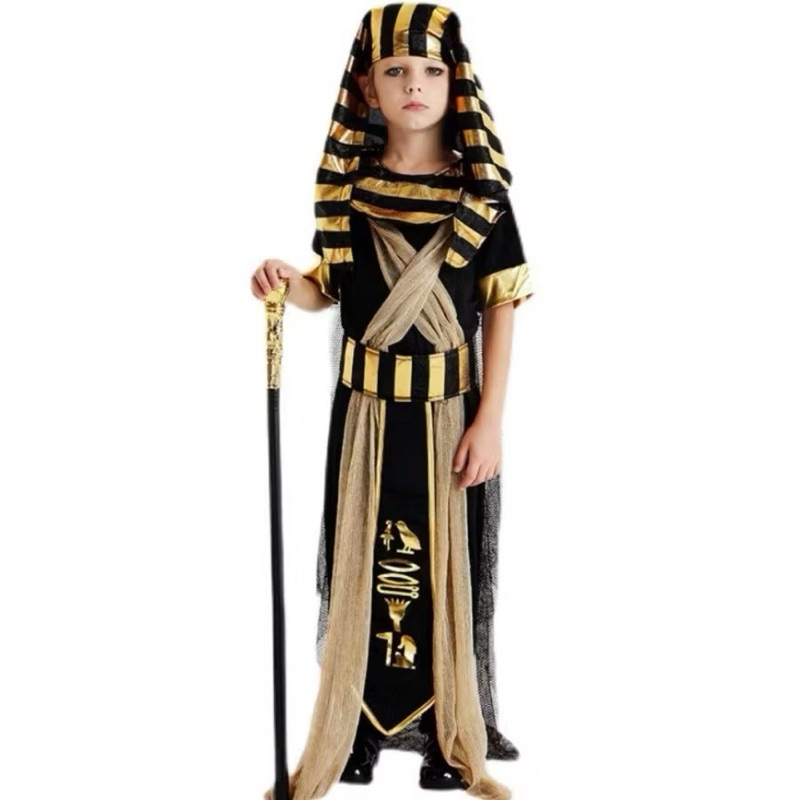 egypt  pharaoh boy Costume | Kostum Firaun MESIR anak Raja Mesir Kostum Halloween