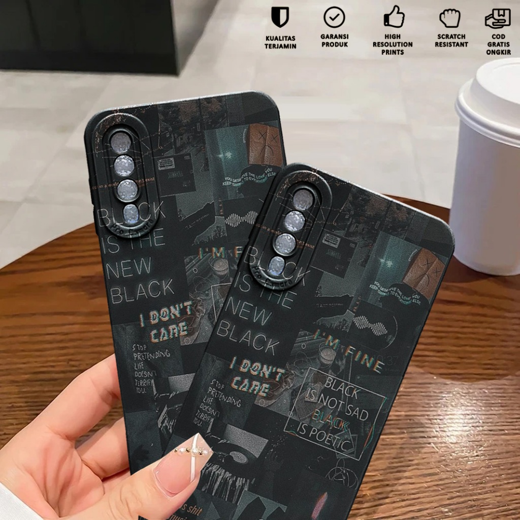 Case Samsung A30S A50 A50S - Softcase Samsung A30S A50 A50S Motif Aesthetic - Casing Hp Samsung A30S