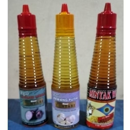 

minyak wijen mentari 150ml l mibyak bawang putih l minyak bawang merah