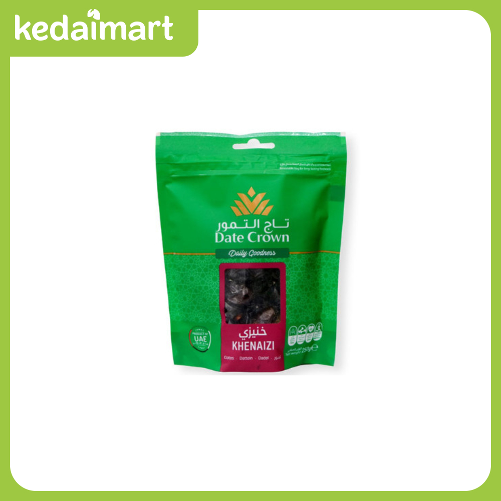 

Date Crown Kurma Premium Emirates Pouch 250 Gram