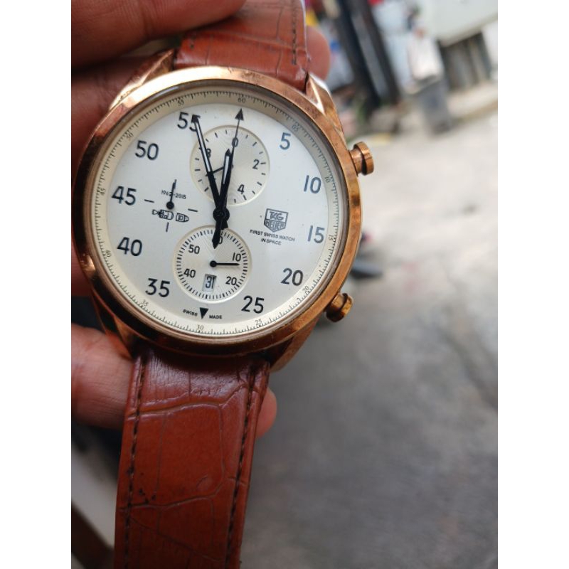 Jam Tangan Tag Heuer Spacex second kondisi off