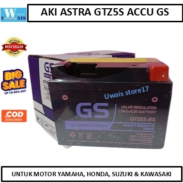 AKI MOTOR BEAT VARIO MIO J MIO M3  AKI GS AKI KERING AKI ACCU
