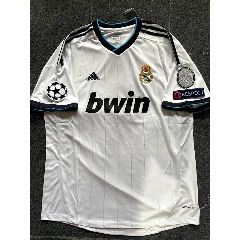 BAJU JERSEY REAL MADRID RETRO 2012 12 13 14 2013 2014 2015 15 2011 11 HOME Blokecore Skena full patc