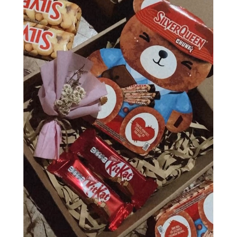 

hampers valentine banjarmasin /hampers coklat ready /hampers coklat beruang