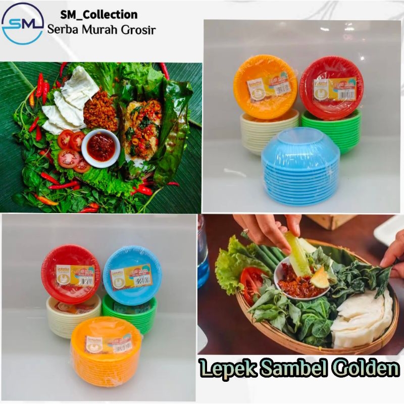 tempat sambel/Wadah Sambel/Piring Kecil/Wadah Saus/Tempat Saus/piring sambel/lepek