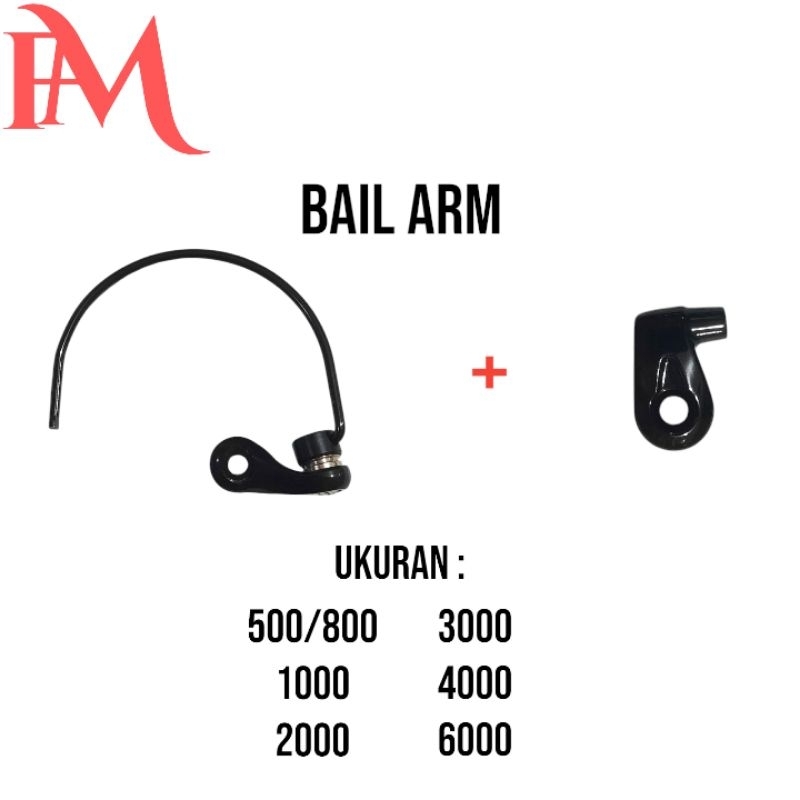 SPAREPART REEL BAIL ARM ONCAK