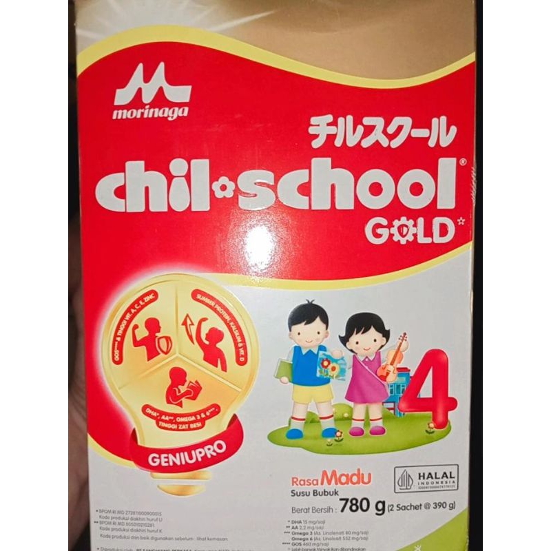 

Chil School Gold Madu 780 Gr/Susu Formula Pertumbuhan Anak Bubuk