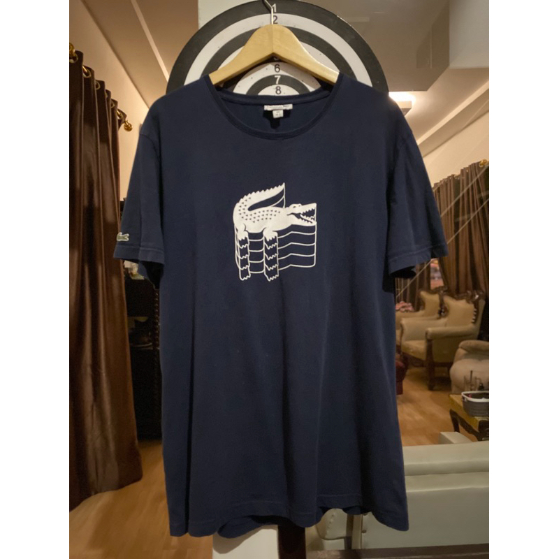 Kaos Lacoste Big Logo Rare