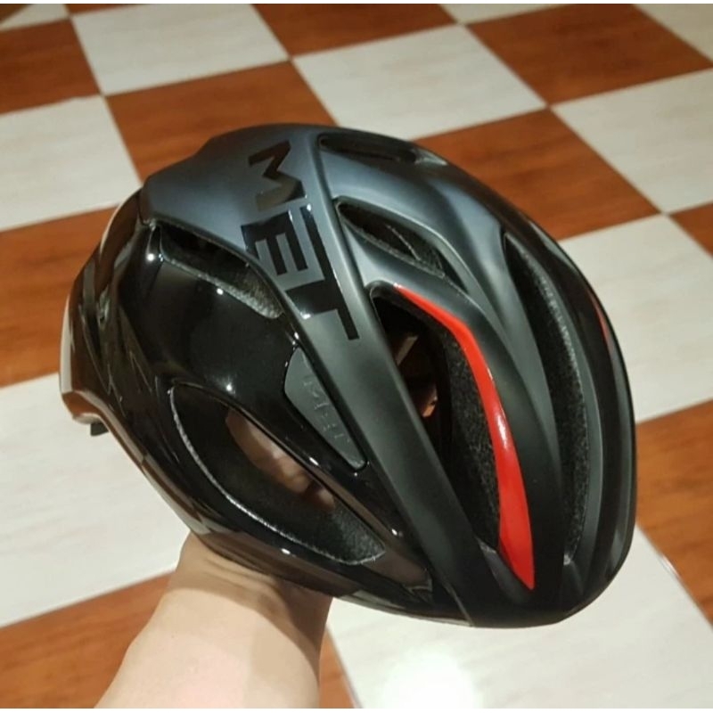 helm roadbike met rivale original size m