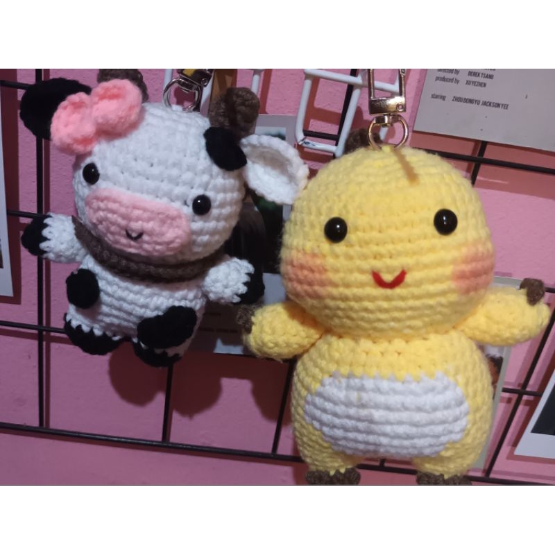 Custom Keychain Rajut | Amigurumi Custom