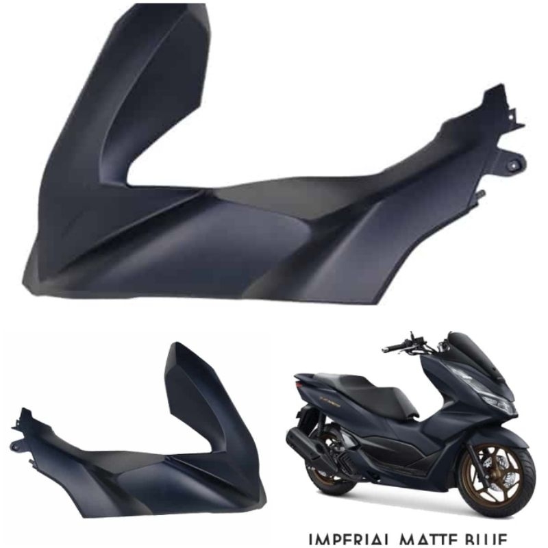 Sayap depan pcx 160 cover depan samping kanan kiri imperial matte blue pcx 160 asli honda