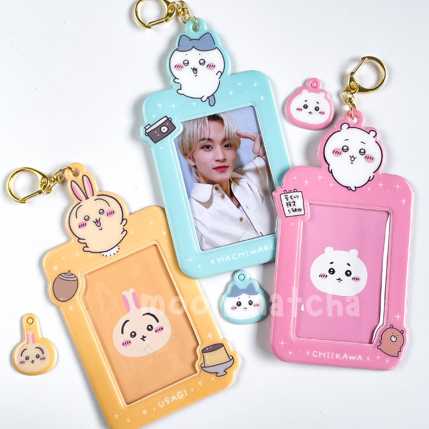 

Card Holder Chiikawa Photocard ID Case Holder Cahol PVC Jepang Lucu