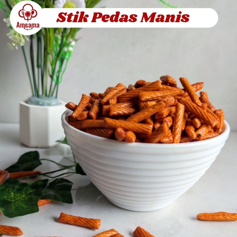 

Stik Jaipong Pedas Manis 500gram / Pang-pang pedas manis