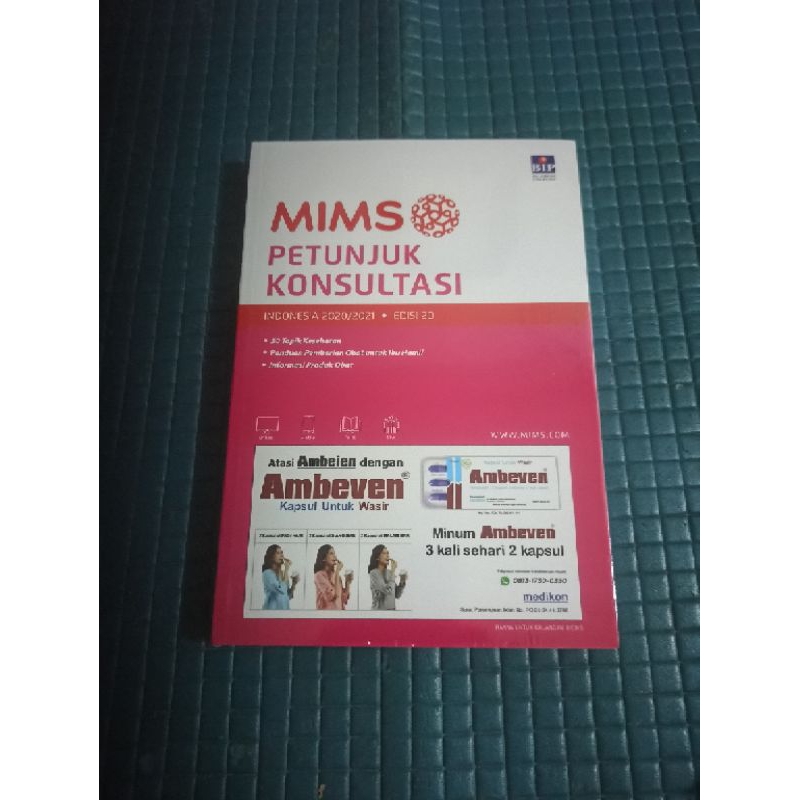 Buku MIMS  PETUNJUK KONSULTASI  .  INDONESIA 2020/2021 . EDISI 20.