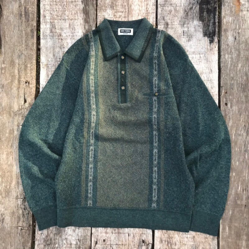 KNITWEAR MR YORK MOTIF VTG