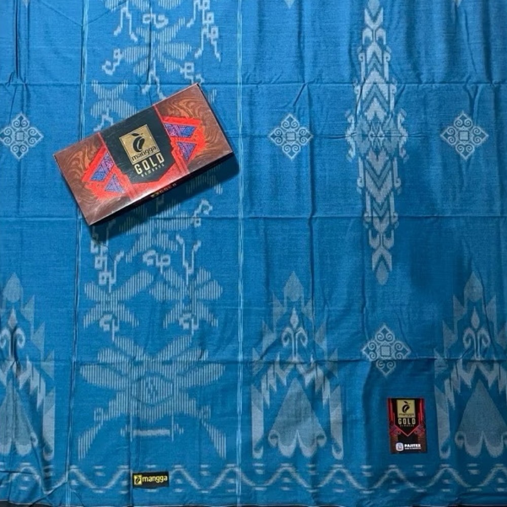 MANGGA GOLD KEMBANG Dewasa Premium Sarung Mangga Gold Kembang Sarung Abah Anza