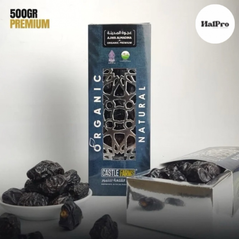 

Kurma Ajwa Premium Castle Farms 500gr