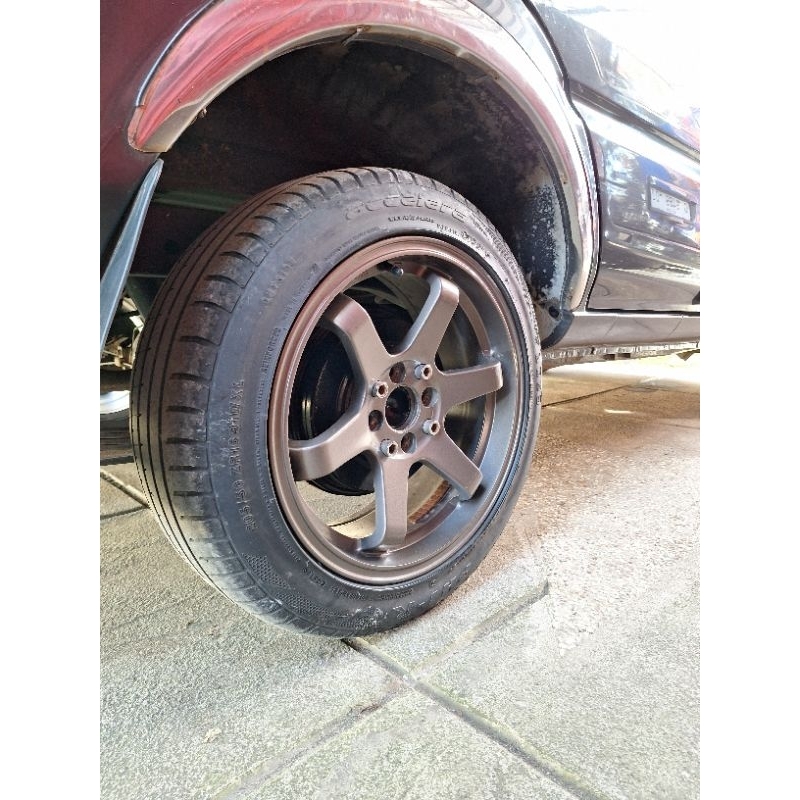 Velg HSR Tokyo R16 Lebar 7 dan Ban Accelera PHI-R