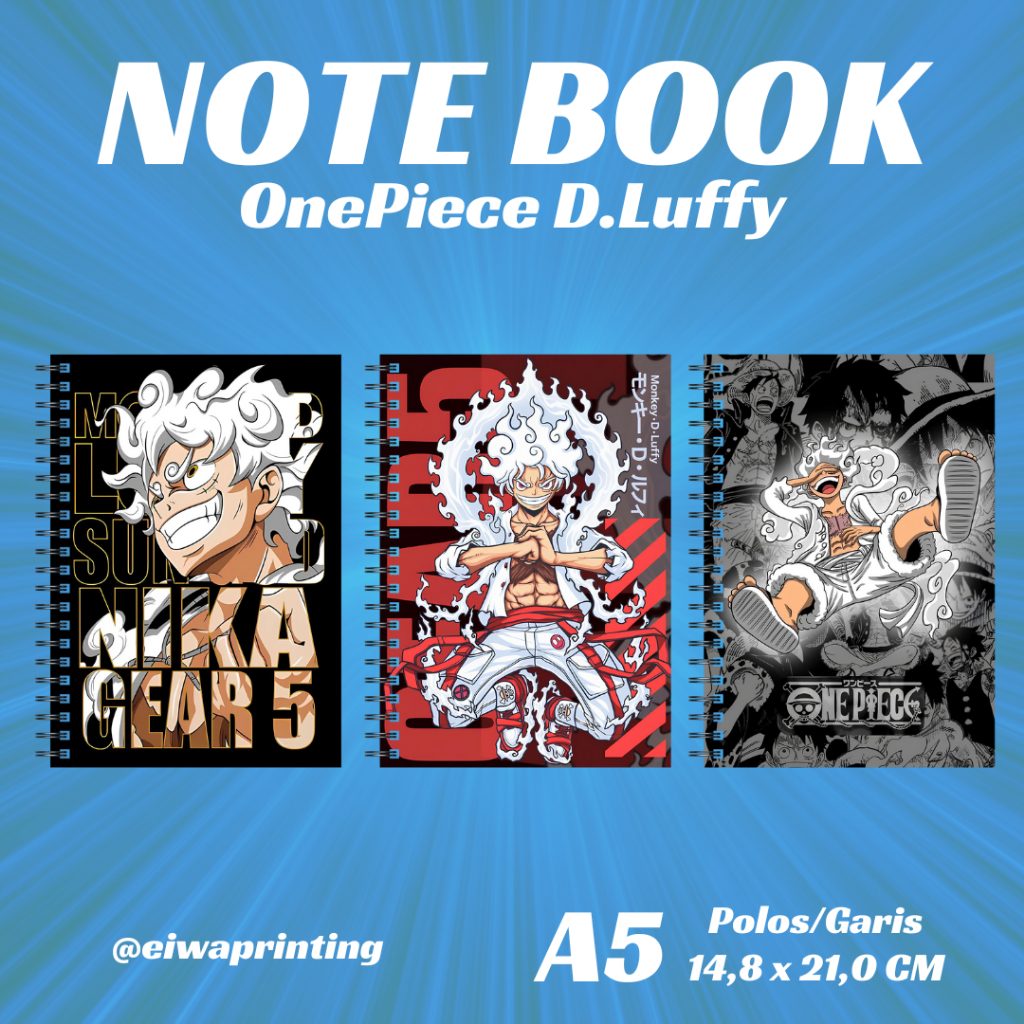

Notebook Spiral A5 One Piece
