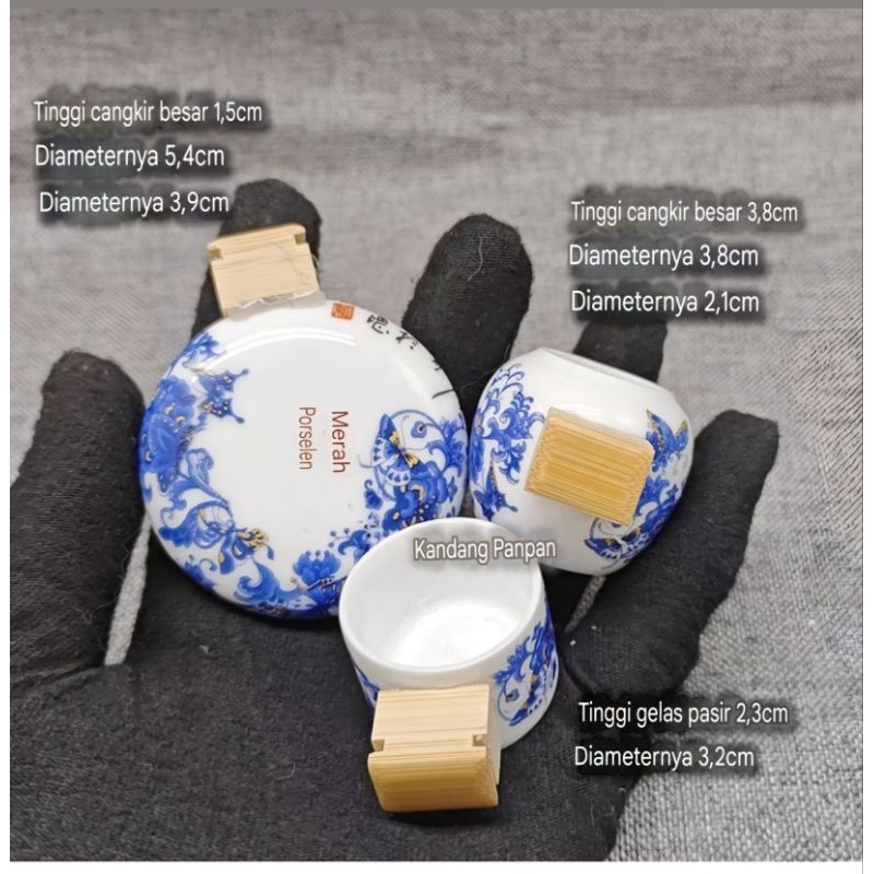 cepuk keramik nanjing ukuran kandang kecil