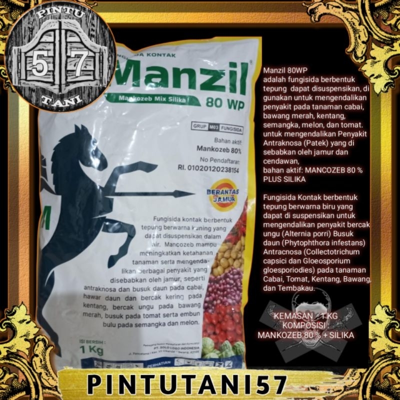 MANZIL MANKOZEB KUNING 80WP PLUS SILIKA