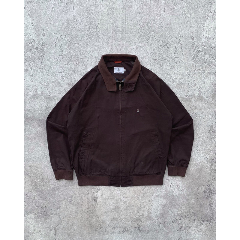 Hush Puppies Dark Brown Harrington Jacket