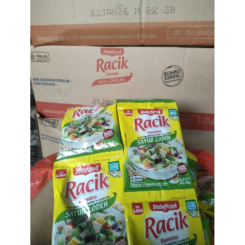 

Bumbu Racik Renceng 25g (Isi 3 renceng 30 pcs)