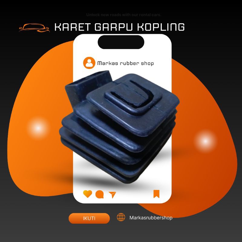 karet garpu kopling toyota starlet