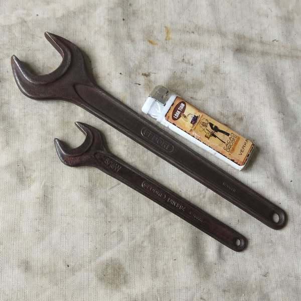 Pajangan Vintage 2 Kunci Pas Gedore made in Germany