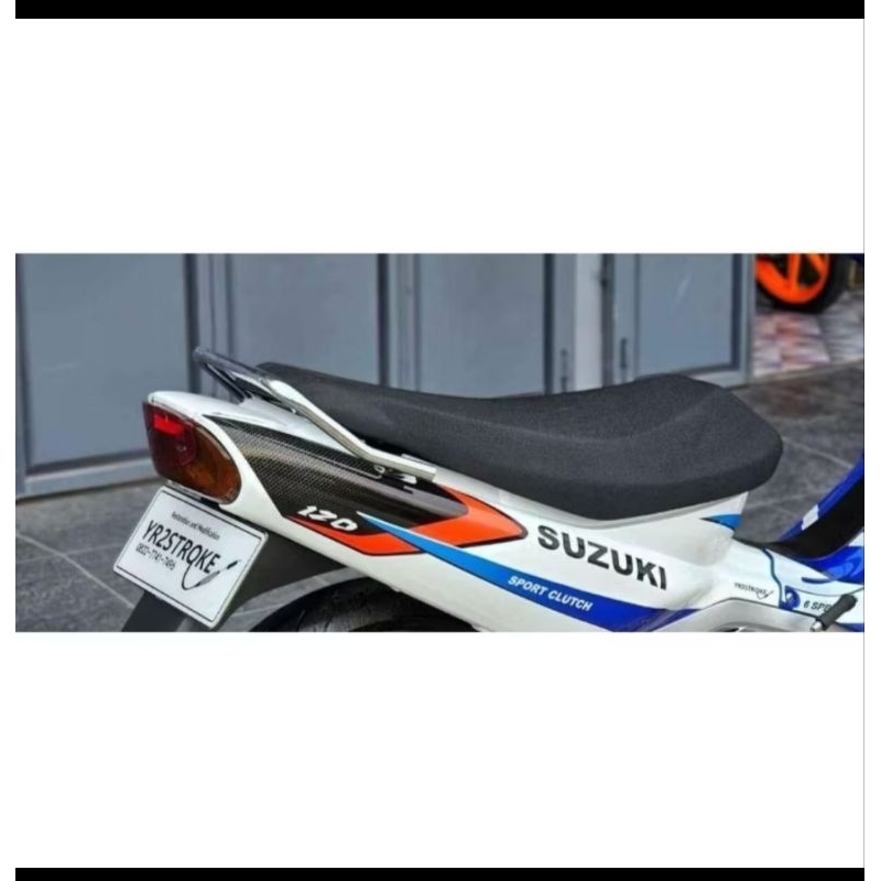 JOK SATRIA 2TAK LUMBA MODIF ROADRACE KULIT AMPLAS POLOS