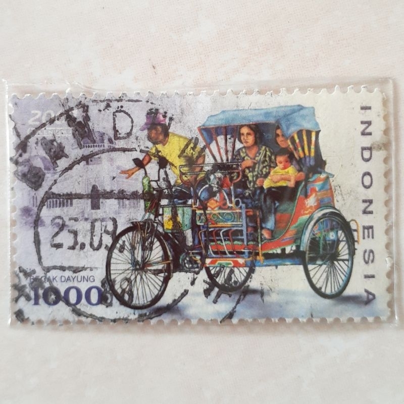 

Perangko Indonesia Transportasi Tradisional (1974 Rp 1.000) Tahun 2001
