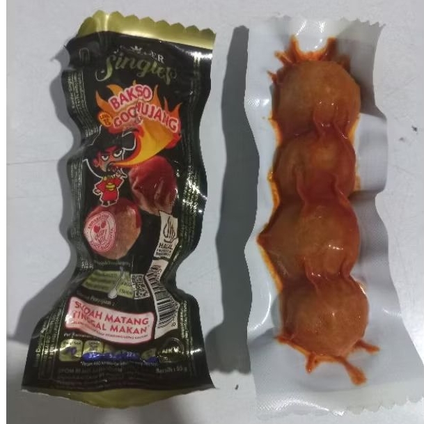 

Bakso Gochujang Kanzler Bakso sapi Kanzler Gochujang 1pack @55g isi 4butir bakso