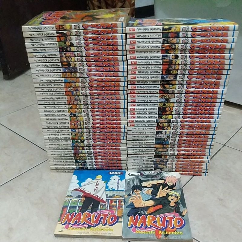 Komik Naruto / Naruto Shippuden 1-72 SET