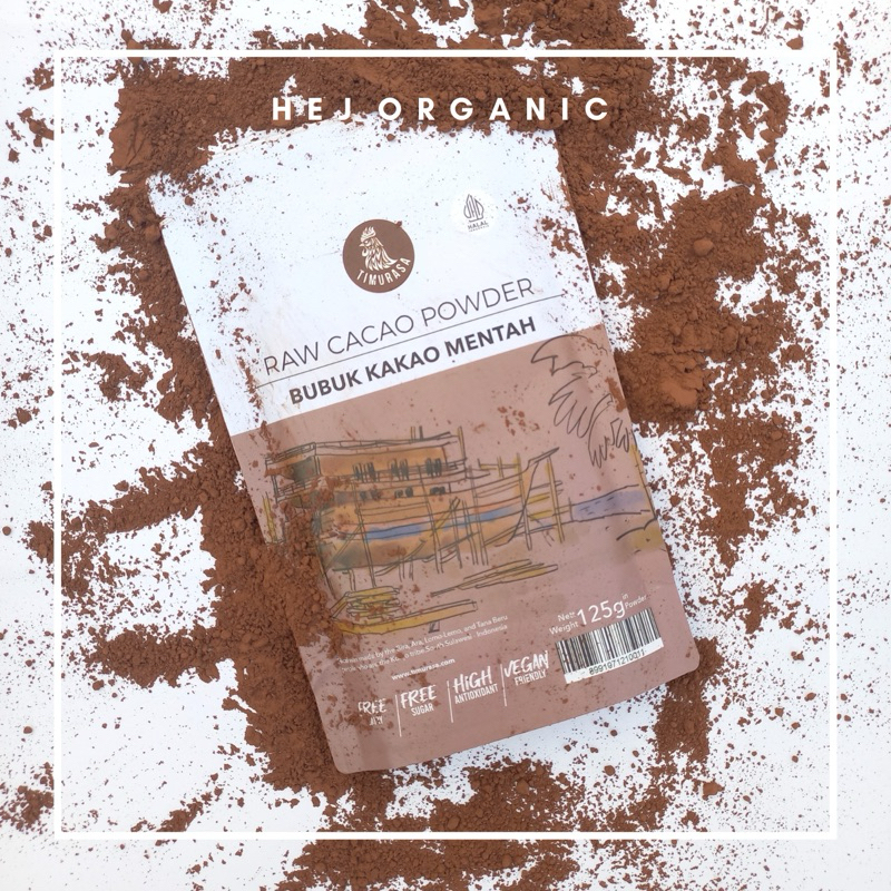 

Timurasa Raw Cacao Powder (Bubuk Coklat mentah) 125g