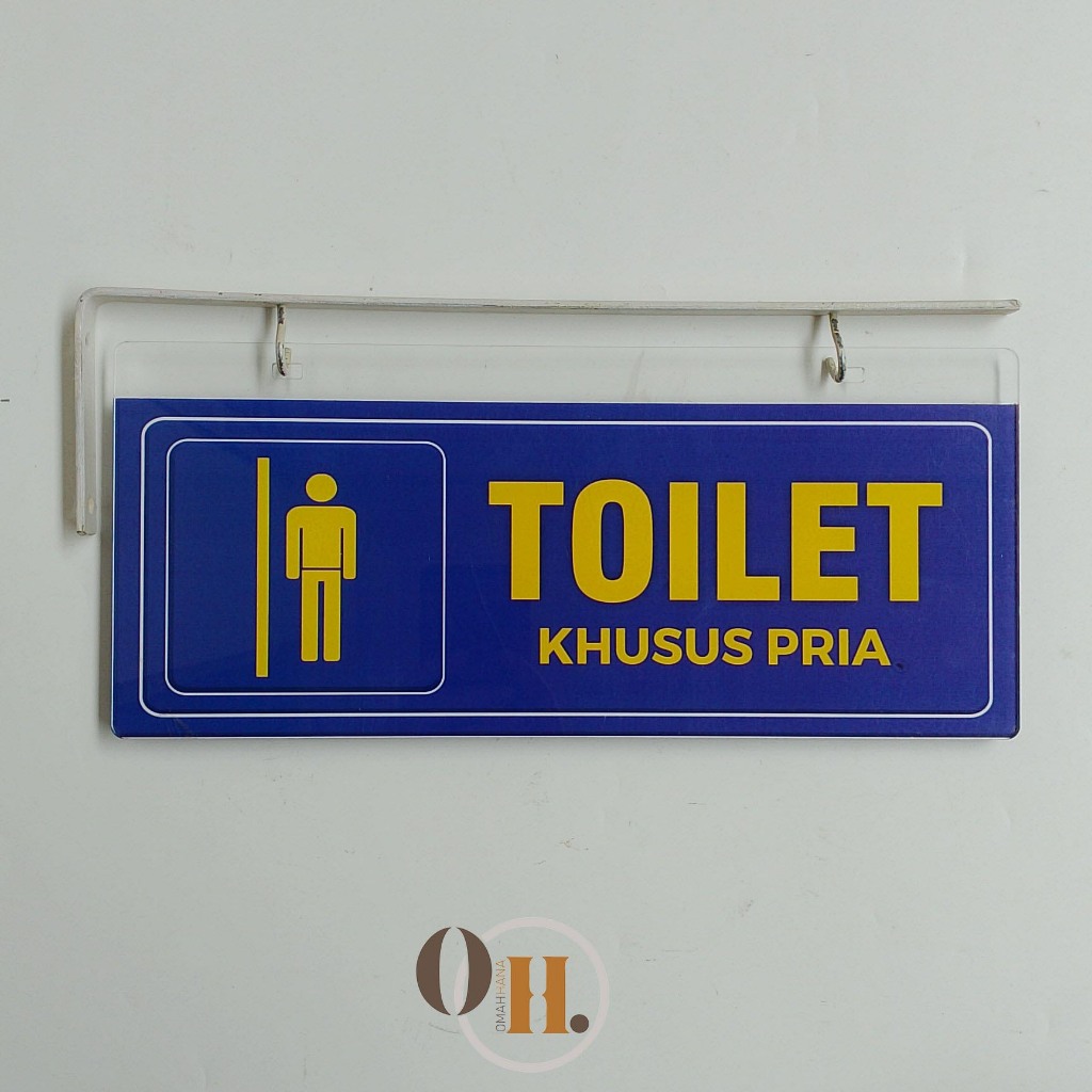 

Akrilik Gantung Toilet Pria/Wanita - Kamar Mandi/WC Pria/Wanita