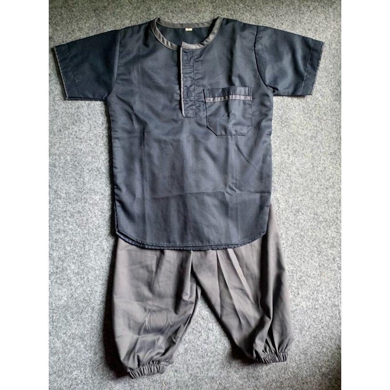 Grosir Baju Koko Anak Setelan Baju dan Celana Umur 0-6 Tahun Bahan Toyobo Premium Adem Lembut - Evo