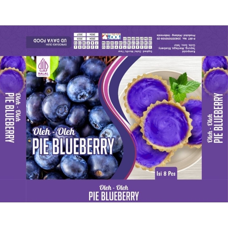 

Pie Dava Blueberry isi 8