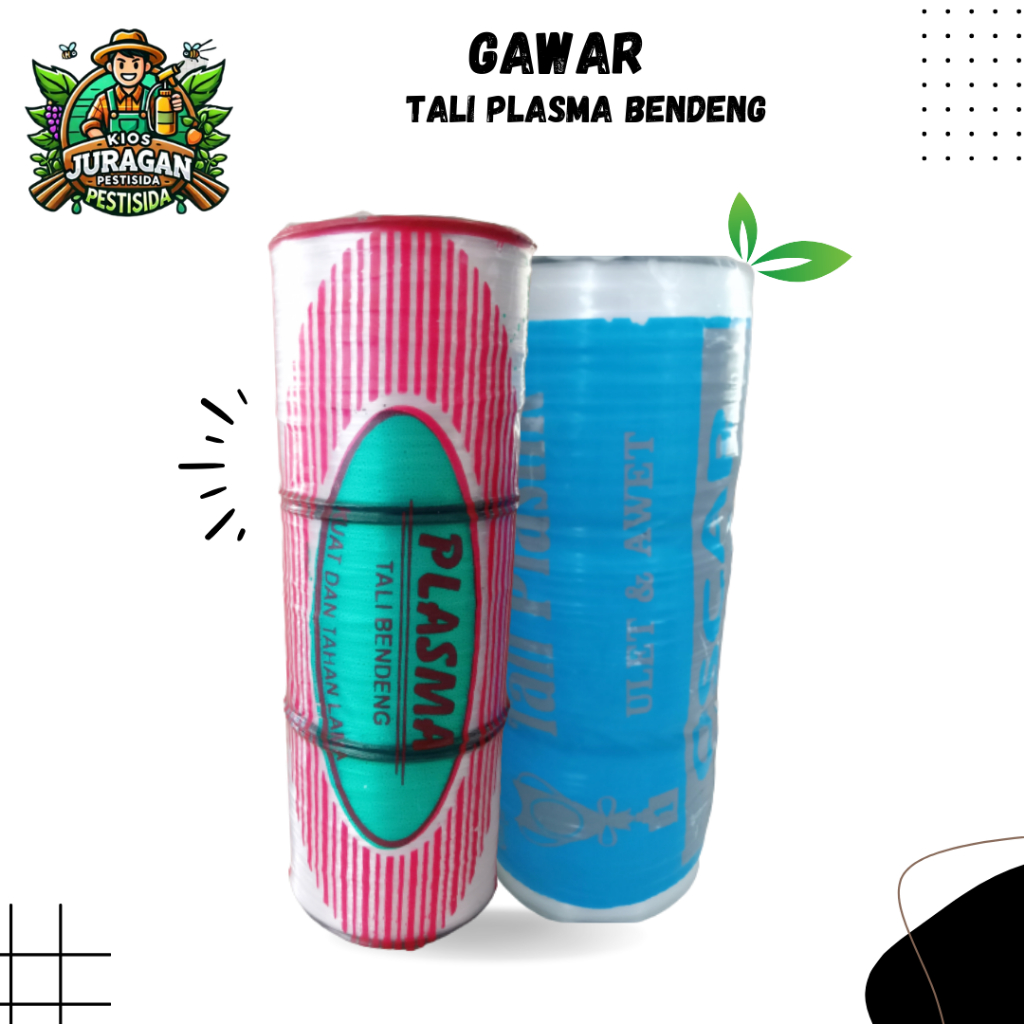 

TALI PLASMA BENDENG GAWAR isi 3pcs