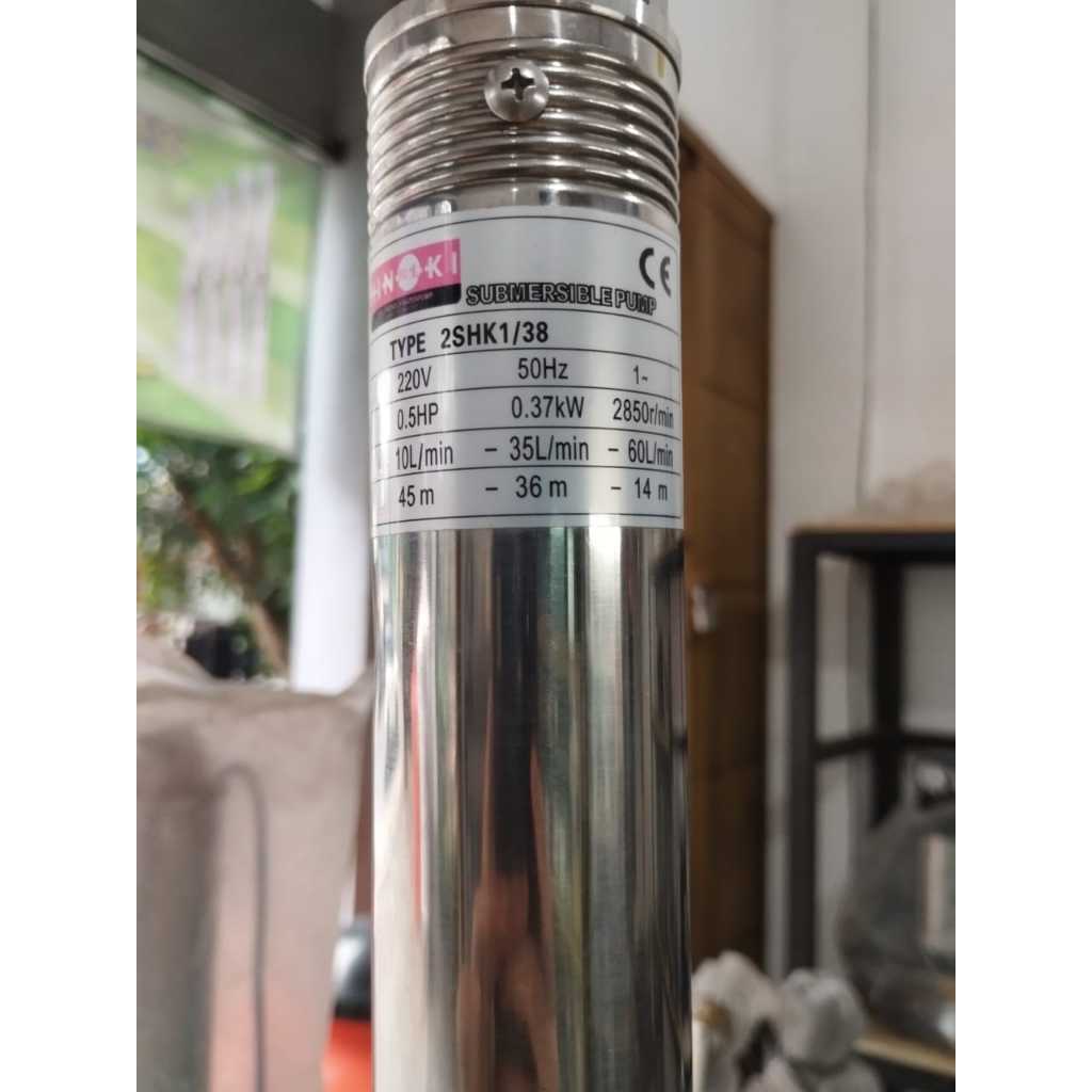 HINOKI Pompa  Submersible 2 Inch Sumur Dalam