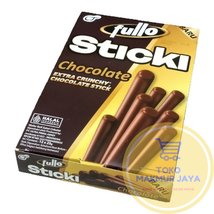 

FULLO STICKI COKLAT BOX | 12pcs