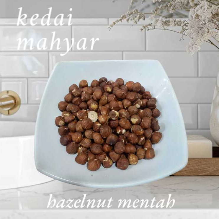

Kacang Hazelnut Mentah import 1kg & 500gr
