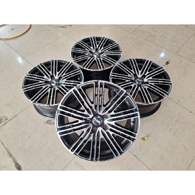 Velg Mobil Bekas Hsr Tomok Ring 17 Lebar 7,5 Lubang Baut 5