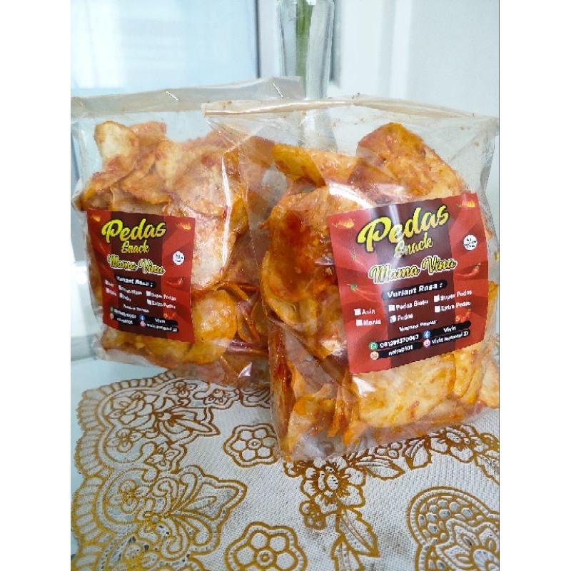 

250GRAM KERIPIK SINGKONG PEDAS BALADO