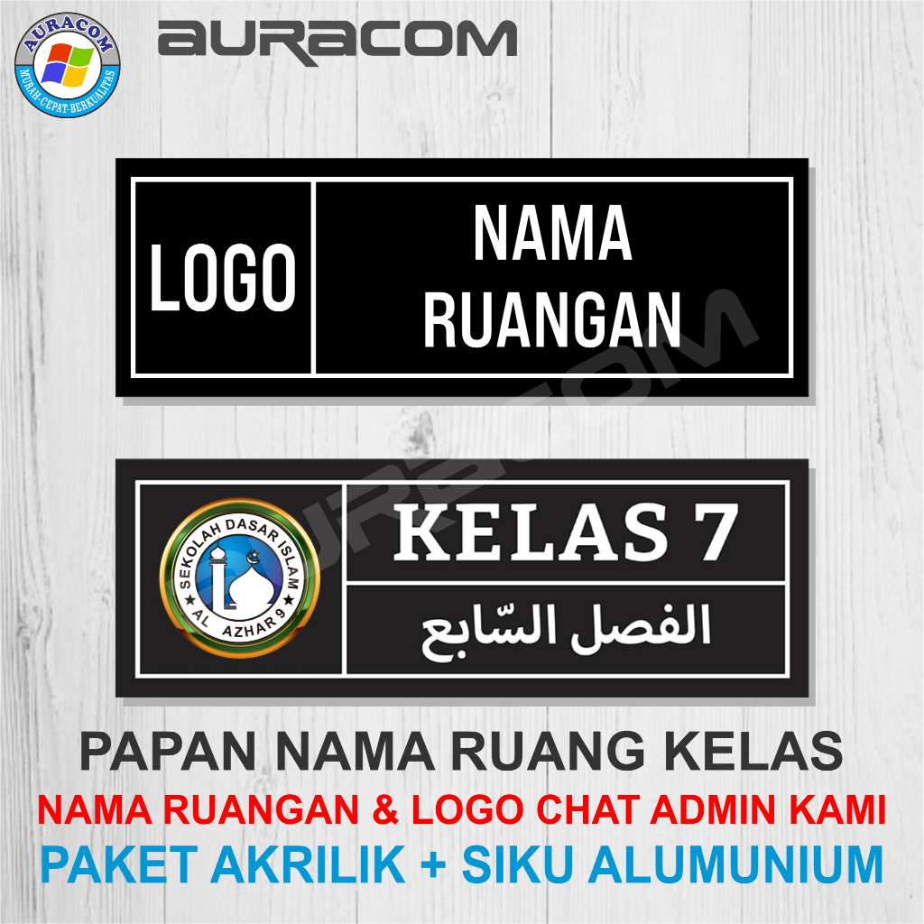

DUA SISI / BOLAK BALIK - PAPAN NAMA RUANGAN KELAS SEKOLAH SD SMP SMA SMK MADRASAH UNIVERSITAS - B13