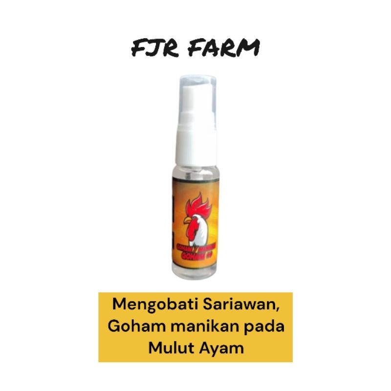 GOHAM ++ SEMPROT  - Obat Ayam Manikan Atau Sariawan Ampuh